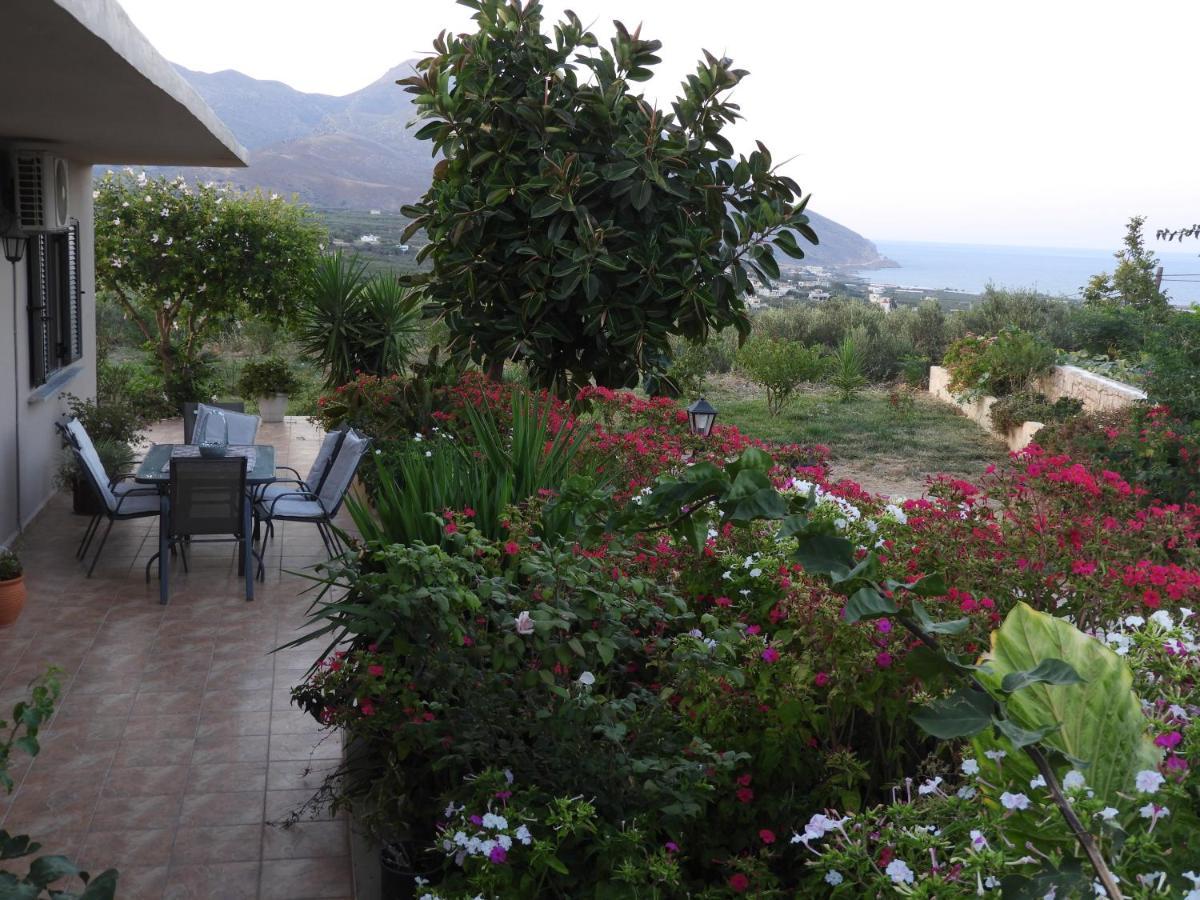 Chrissi'S House With Garden And Sea View Zerviana Βίλα Κίσσαμος Εξωτερικό φωτογραφία