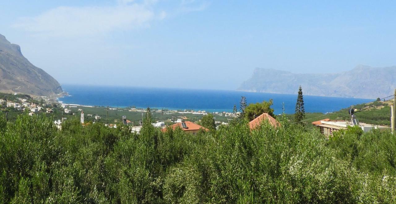 Chrissi'S House With Garden And Sea View Zerviana Βίλα Κίσσαμος Εξωτερικό φωτογραφία